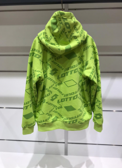 Худи салатовый Geometrik shade Lotto для мальчика LTBFW108 | Футболки, лонгсливы, кенгурушки для мальчиков
