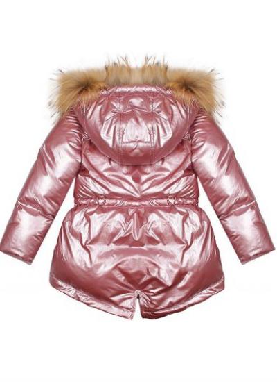 Куртка зимняя  с натуральным  мехом Manila Grace для девочки MG691 | Верхняя одежда для девочек