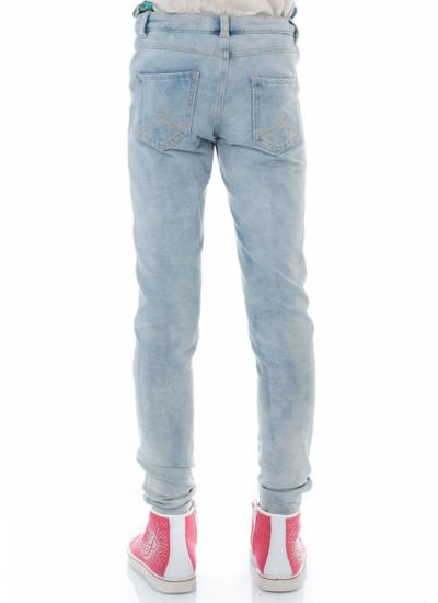 Джеггинсы MEK для девочки 161MIBM006-gray | Джинсы для девочек