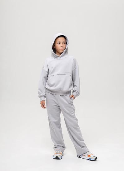 Худи CALVIN NEWGEN Светло-серый NEWGEN для мальчика NEWGEN Худі КАЛЬВІН | Верхняя одежда для мальчиков